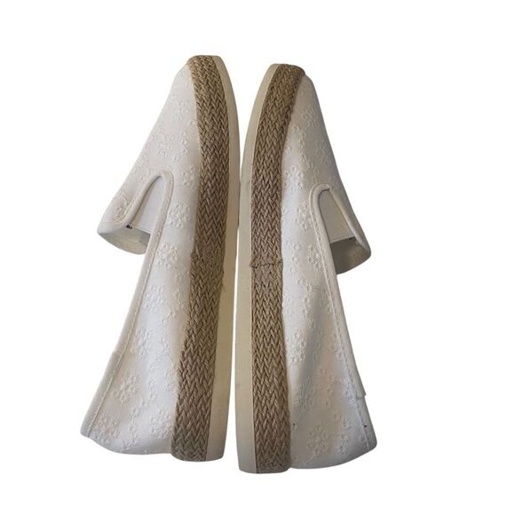 Esprit Nadine White Espadrille Slip-Ons in Ladies size 11M - Picture 5 of 7